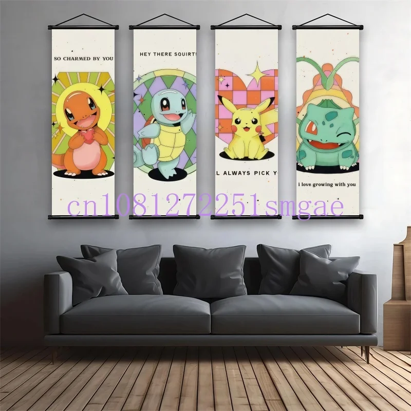 Pokémon Anime HD Scroll Painting Eevee Pikachu Suicune Charizard Mewtwo Background Wall Art Decoration Poster Children's Gift
Pokémon Anime HD Scroll Painting Eevee Pikachu Suicune Charizard Mewtwo Background Wall Art Decoration Poster Children's Gift