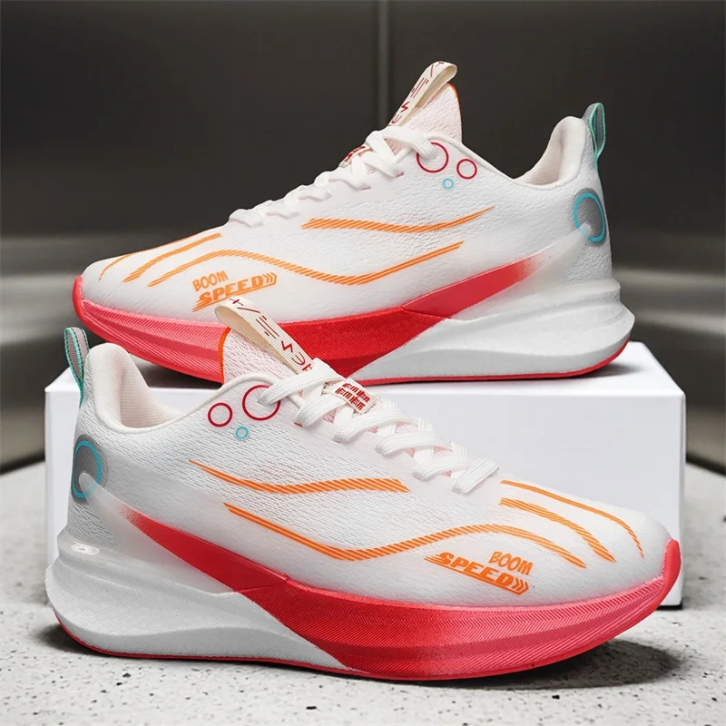 2026 Summer Men's Popular Running Shoes, Ultra-Light Cushioning Rebound Running Shoes for Teenagers, Unisex Versatile Carbon Plate Non-Slip Casual Sports Shoes, Trendy Couple Running Shoes, Non-Slip and Wear-Resistant, Suitable for Various Terrains, Fitne
2026 Summer Men's Popular Running Shoes, Ultra-Light Cushioning Rebound Running Shoes for Teenagers, Unisex Versatile Carbon Plate Non-Slip Casual Sports Shoes, Trendy Couple Running Shoes, Non-Slip and Wear-Resistant, Suitable for Various Terrains, Fitne