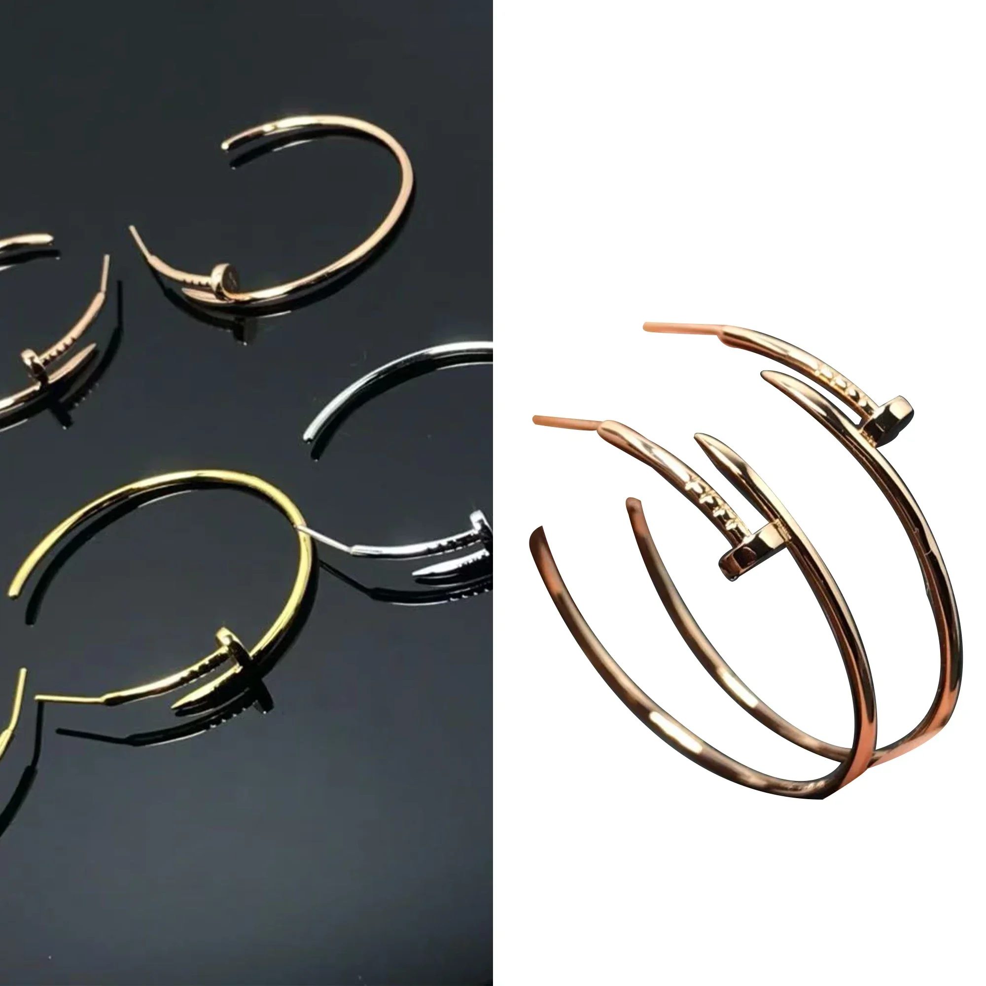 Серьги для ногтей Cartie из чистого серебра 925 пробы, модный и высококачественный темперамент, неравномерная гладкая поверхность, большие женские украшения
Серьги для ногтей Cartie из чистого серебра 925 пробы, модный и высококачественный темперамент, неравномерная гладкая поверхность, большие женские украшения