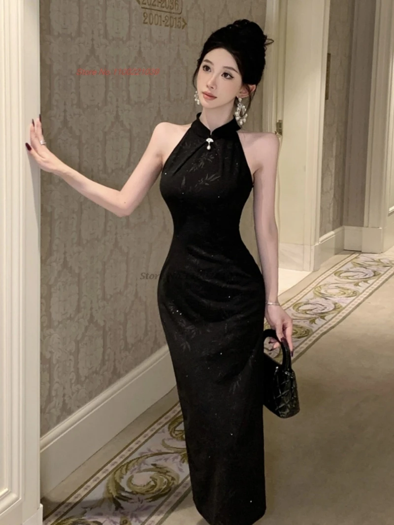 2026 chinese sexy dress qipao improved sleeveless cheongsam national flower print nightclub dress banquet evening dress vestido
2026 chinese sexy dress qipao improved sleeveless cheongsam national flower print nightclub dress banquet evening dress vestido
