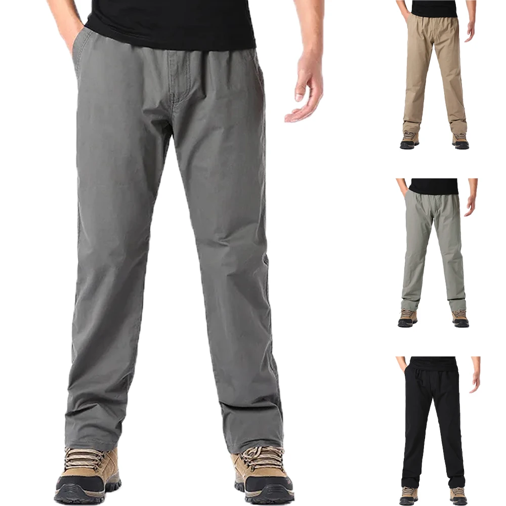 Spring Autumn Fashion Casual Pans For Men Streetwear Cotton Solid Color Cargo Pants Elastic Waist Wide Leg Men's Joggers
Spring Autumn Fashion Casual Pans For Men Streetwear Cotton Solid Color Cargo Pants Elastic Waist Wide Leg Men's Joggers