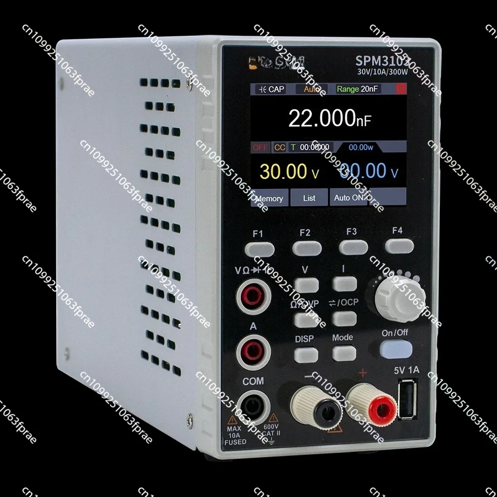 Programmable DC Power Supply with 4 1/2 Digital Multimete Adjustable Voltage Regulator Portable Laboratory Power Supply
Programmable DC Power Supply with 4 1/2 Digital Multimete Adjustable Voltage Regulator Portable Laboratory Power Supply