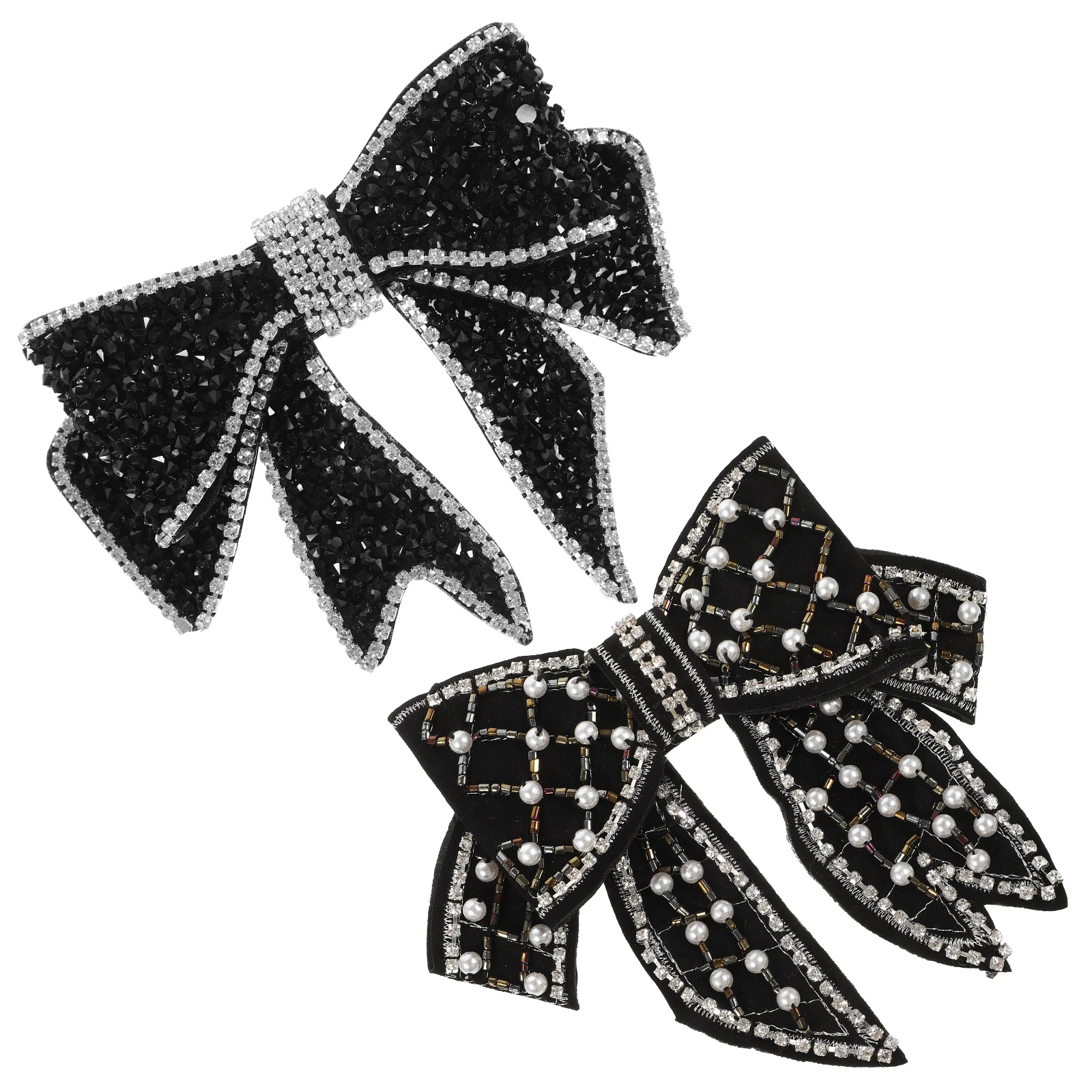 2pcs Black Hairpin White Edge Bow Knot Hairpins Clips Fashion Delicate Hair Pin Accessories Headdress Barrettes
2pcs Black Hairpin White Edge Bow Knot Hairpins Clips Fashion Delicate Hair Pin Accessories Headdress Barrettes