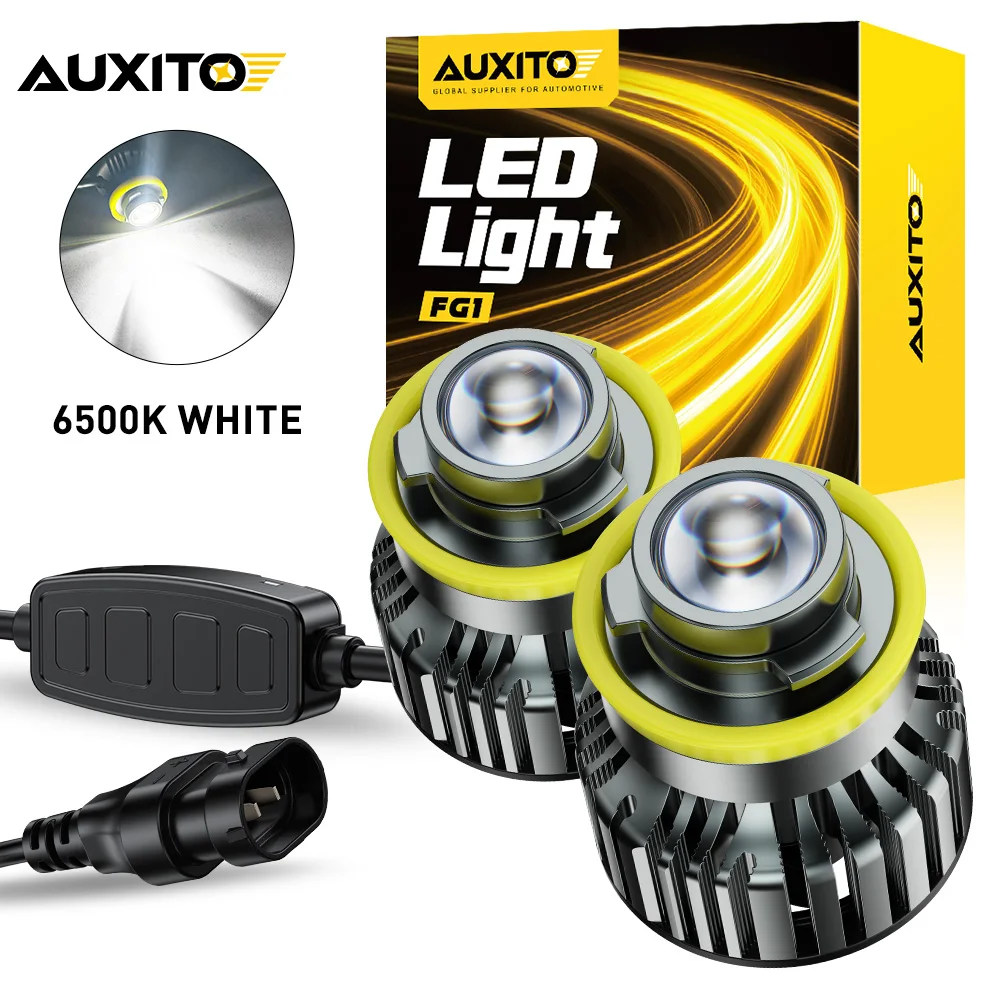 2Pcs AUXITO Laser Lens Car H11 H8 H9 Lens LED Fog Light Bulb H8 LED Fog Lamp 6500K White 3000K Golden Yellow Turbo Fog Light 12V
2Pcs AUXITO Laser Lens Car H11 H8 H9 Lens LED Fog Light Bulb H8 LED Fog Lamp 6500K White 3000K Golden Yellow Turbo Fog Light 12V