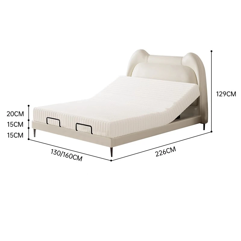 Double Frame Bedroom Multifunctional Double Bed Electric Aesthetic Bed Lounge Storage Muebles Para El Hogar House Accessories
Double Frame Bedroom Multifunctional Double Bed Electric Aesthetic Bed Lounge Storage Muebles Para El Hogar House Accessories