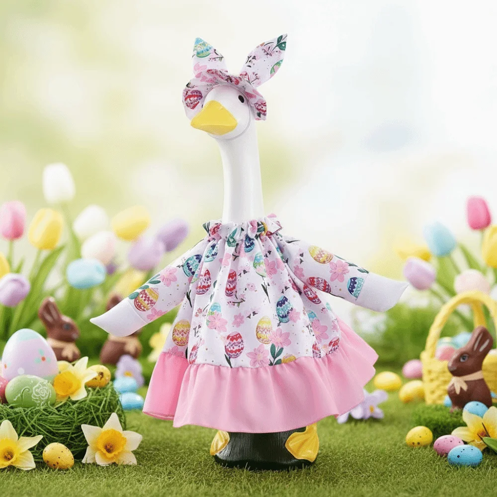 Funny Rabbit Egg Pattern Porch Goose Outfit Decorative Novelty Goose Easter Costume Breathable Goose Holiday Outfit Party
Funny Rabbit Egg Pattern Porch Goose Outfit Decorative Novelty Goose Easter Costume Breathable Goose Holiday Outfit Party