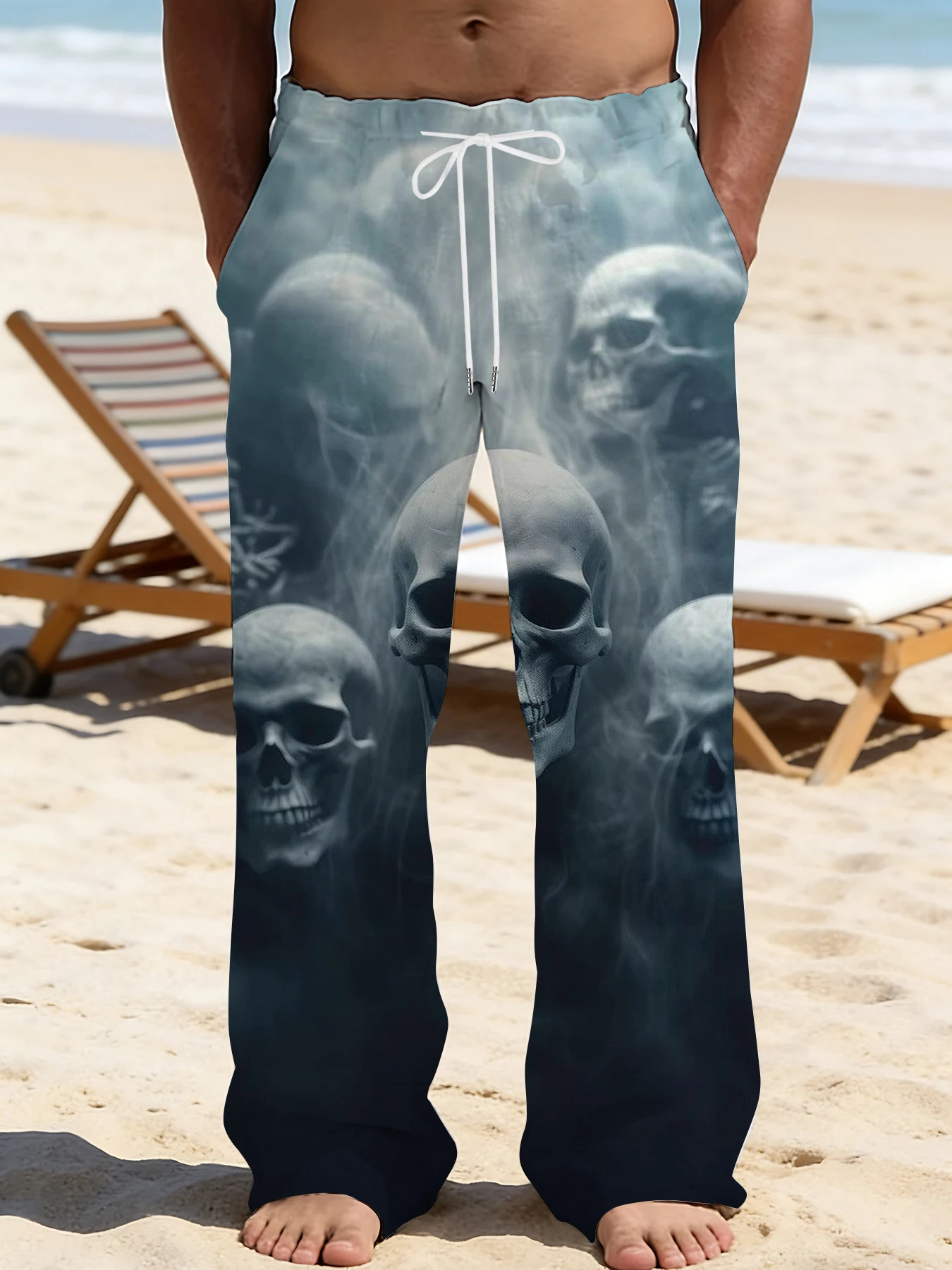 2026 Men's Printed Straight Leg Pants Vibrant Abstract Design Drawstring Waist Loose Fit Summer Beach Casual Fashion Pants
2026 Men's Printed Straight Leg Pants Vibrant Abstract Design Drawstring Waist Loose Fit Summer Beach Casual Fashion Pants