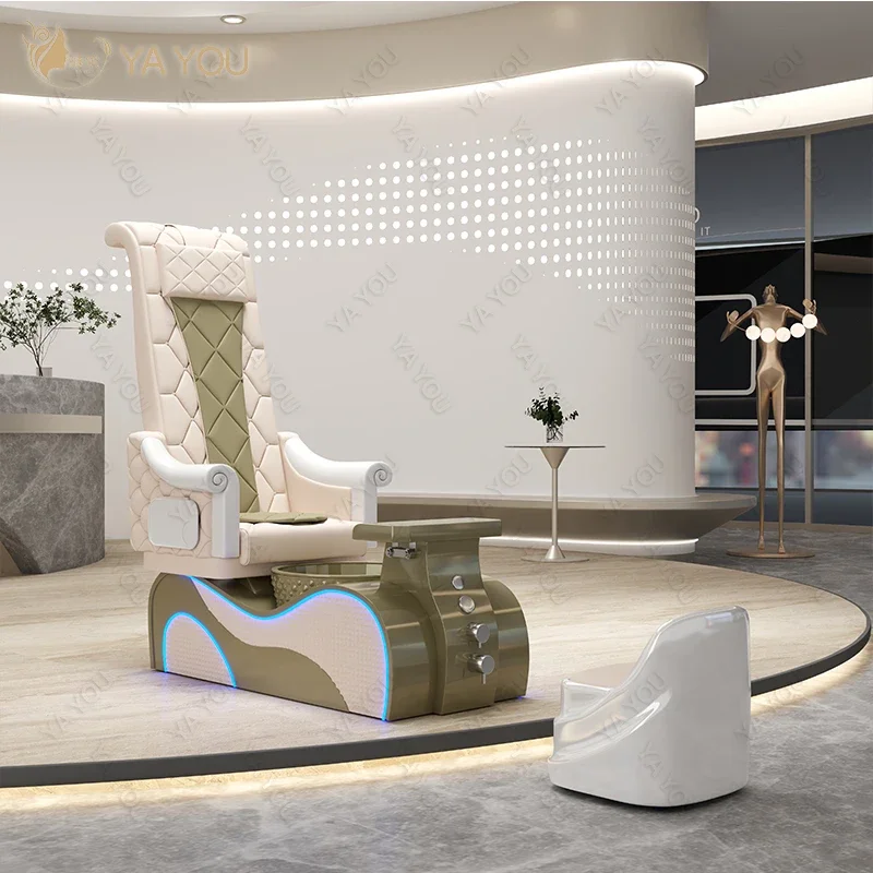 For Luxurious high back queen massage pedicure chair with drainage pump customizable color for nail salon
For Luxurious high back queen massage pedicure chair with drainage pump customizable color for nail salon