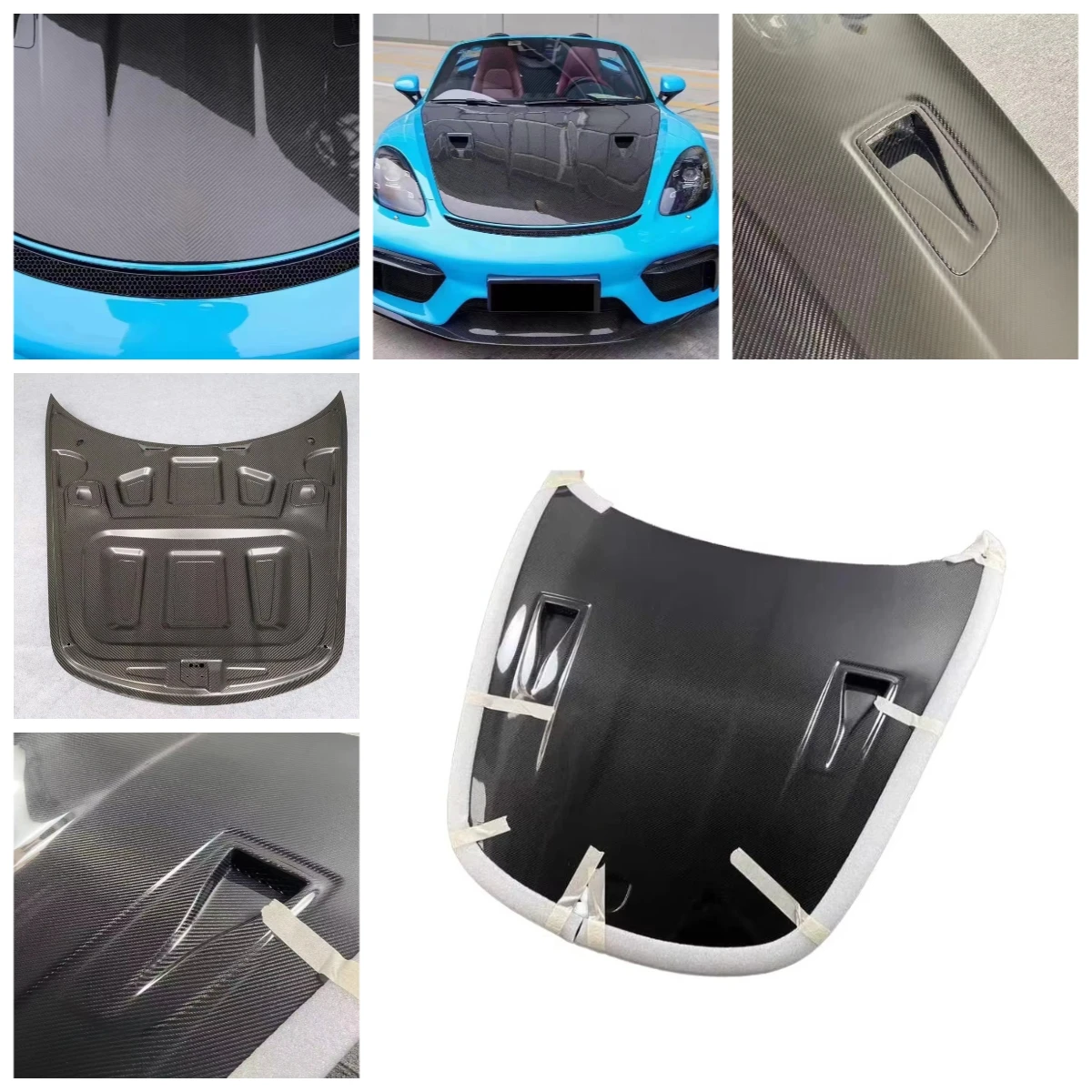 Flying Wing 2012-2023 For 718 991 981 982 Carbon Fiber Engine Hood Body Kit Custom Car Modification For 981/982 718
Flying Wing 2012-2023 For 718 991 981 982 Carbon Fiber Engine Hood Body Kit Custom Car Modification For 981/982 718