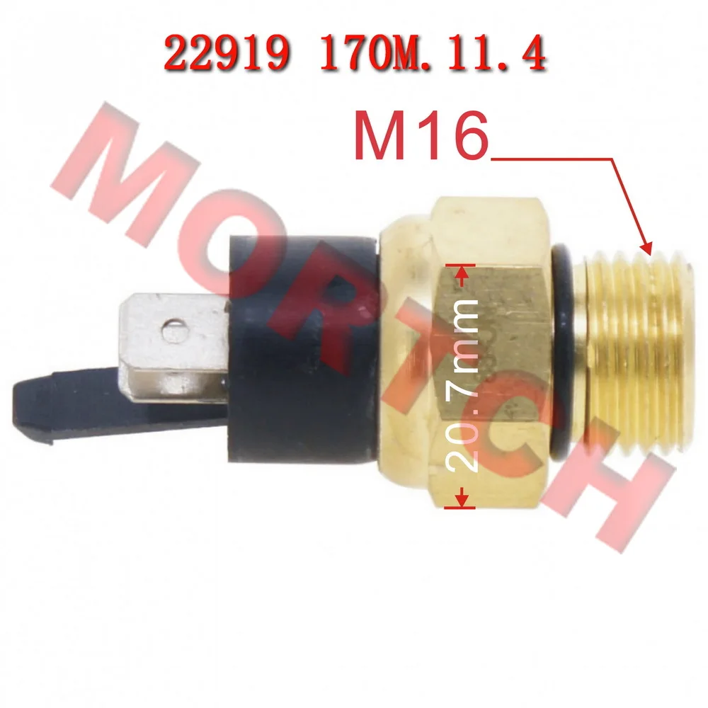Thermostat Switch Assy 170M.11.4 For Linhai 260 300 400 520 550 ATV Quad Parts Part No 22919
Thermostat Switch Assy 170M.11.4 For Linhai 260 300 400 520 550 ATV Quad Parts Part No 22919