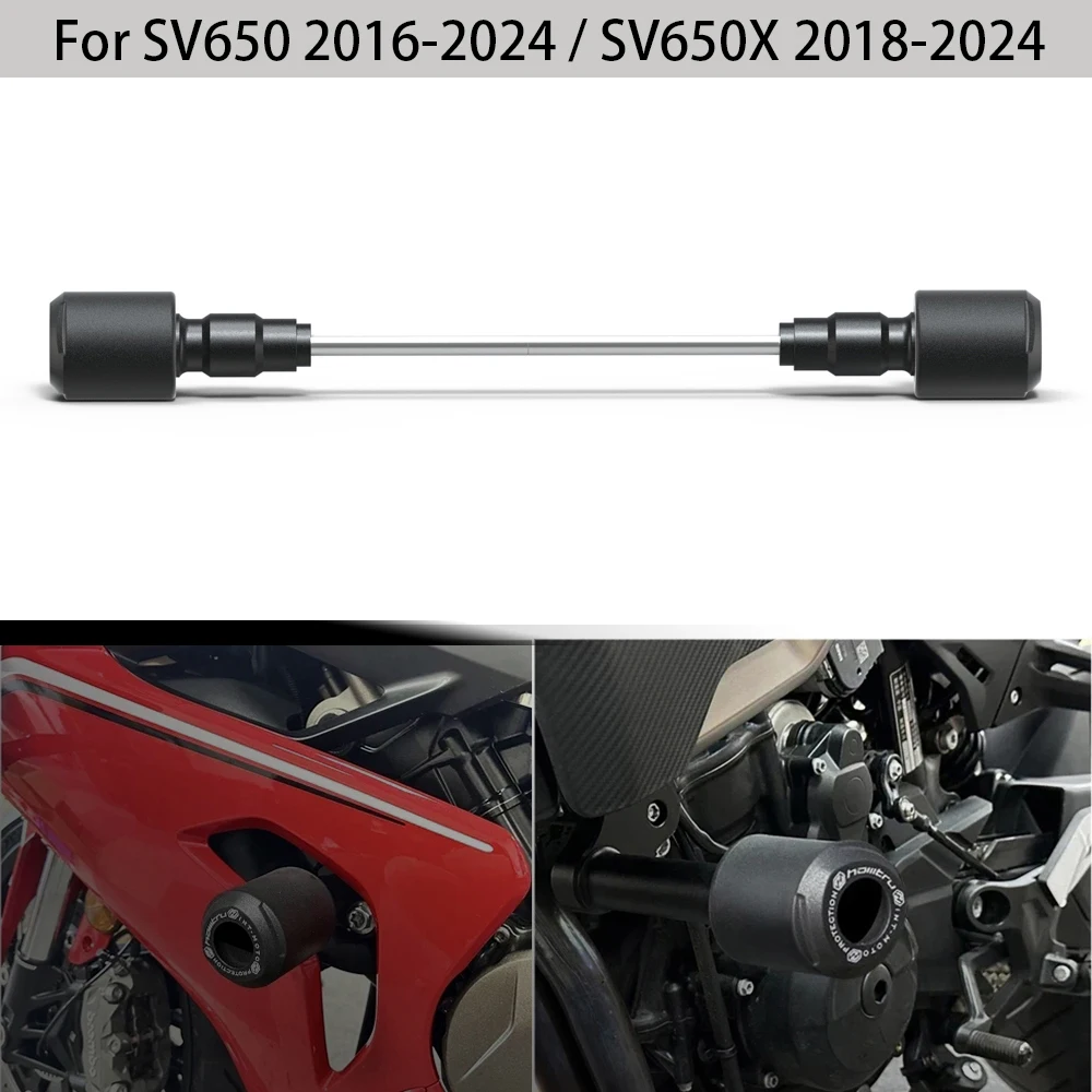 Motorcycle Falling Protection Frame Slider Fairing Guard Crash Pad Protector For Suzuki SV650 2016-2025 & SV650X 2018-2025
Motorcycle Falling Protection Frame Slider Fairing Guard Crash Pad Protector For Suzuki SV650 2016-2025 & SV650X 2018-2025