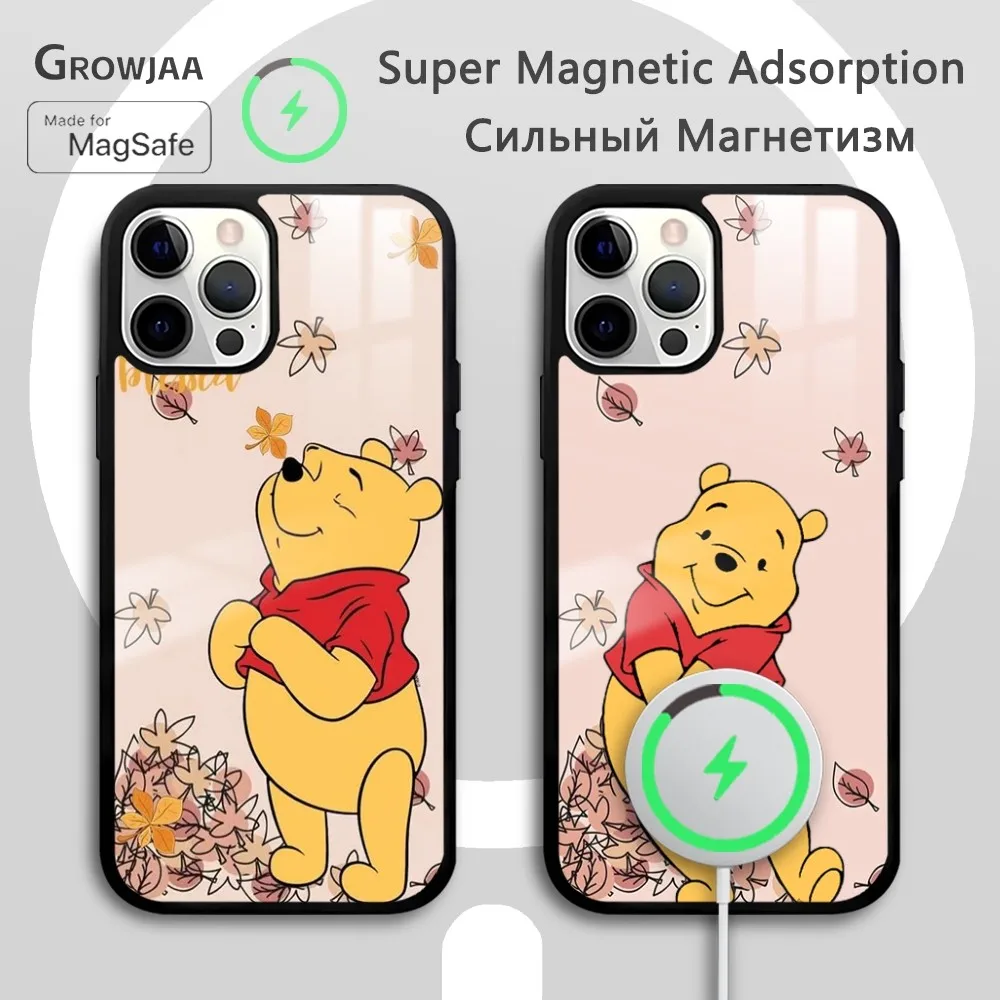 Чехол для телефона Winnie Cute Bear Magsafe для iPhone 15, 14, 13, 12, 11 Pro Max Plus Mini Mirror, беспроводной магнитный чехол с защитой от падения, принципиально
Чехол для телефона Winnie Cute Bear Magsafe для iPhone 15, 14, 13, 12, 11 Pro Max Plus Mini Mirror, беспроводной магнитный чехол с защитой от падения, принципиально