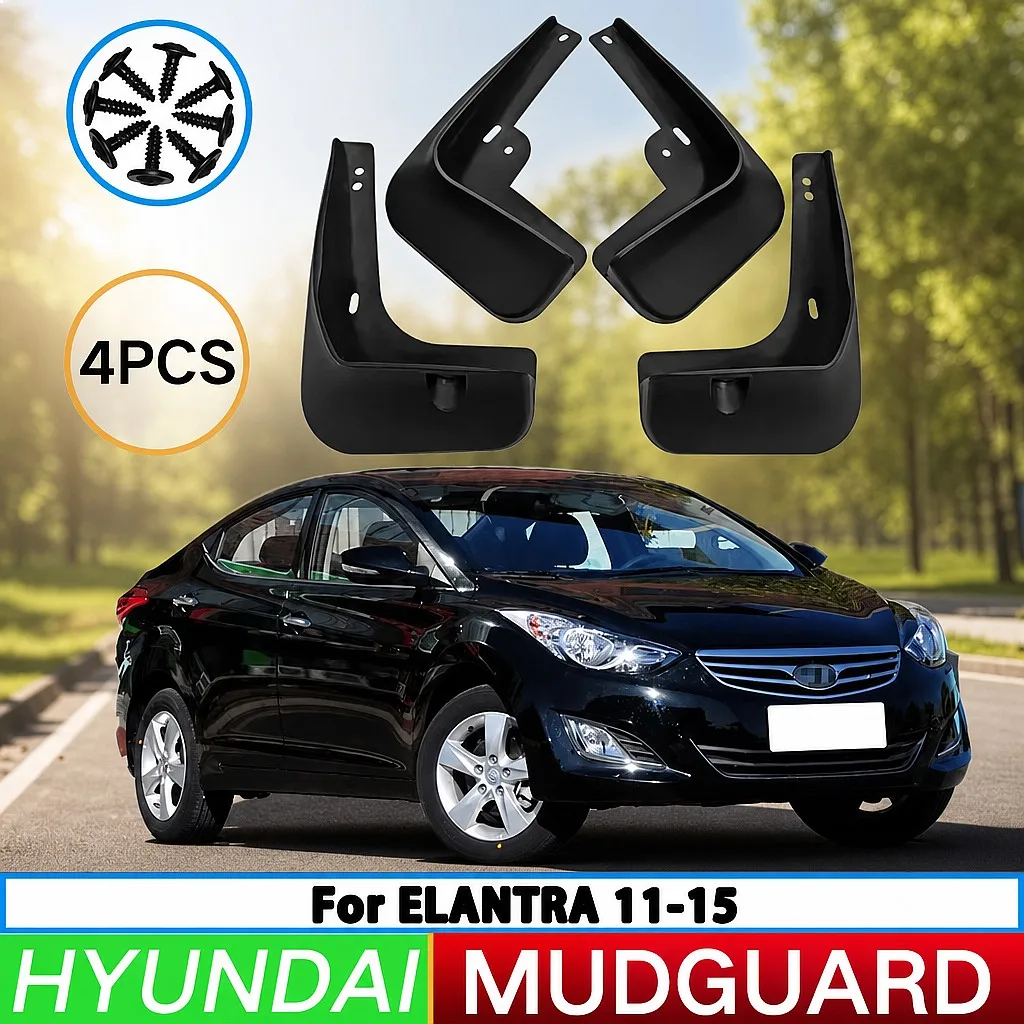 For Hyundai Elantra 2011-2015 Mud Flaps Splash Guards Front Rear Wheel Fenders 4Pcs
For Hyundai Elantra 2011-2015 Mud Flaps Splash Guards Front Rear Wheel Fenders 4Pcs
