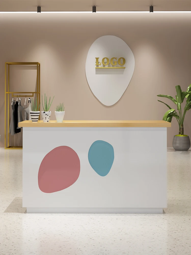Clothing Store Checkout Page Small Beauty Salon Counter Milk Tea Simple Modern Bar Table Front Desk
Clothing Store Checkout Page Small Beauty Salon Counter Milk Tea Simple Modern Bar Table Front Desk
