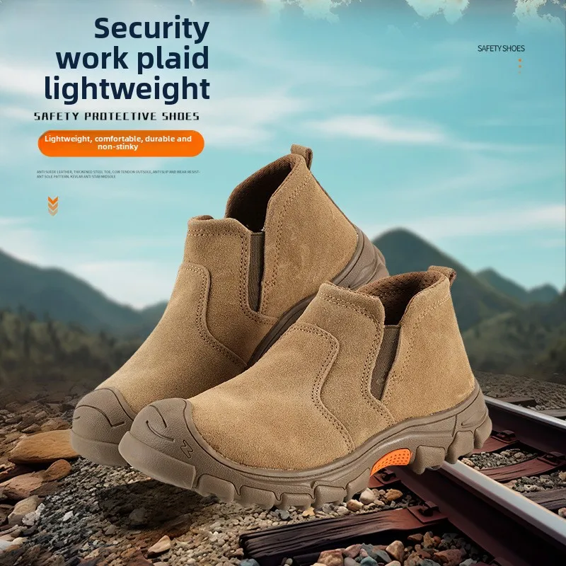 Welder Labor Insurance Shoes Men's Anti-smashing and Anti-piercing Electrical Insulation Safety Shoes Cowhide Protective Shoes
Welder Labor Insurance Shoes Men's Anti-smashing and Anti-piercing Electrical Insulation Safety Shoes Cowhide Protective Shoes