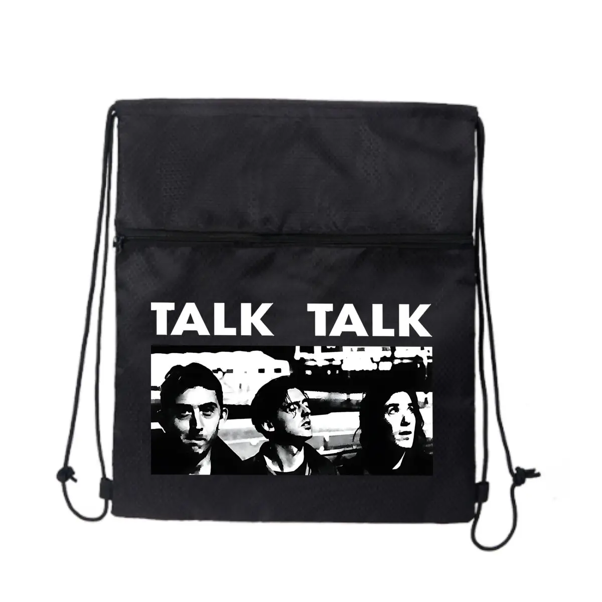Дизайн Talk Talk с черно-белым фото. Сумка на молнии на шнурке Park Stroll: вмещает закуски и игрушки.
Дизайн Talk Talk с черно-белым фото. Сумка на молнии на шнурке Park Stroll: вмещает закуски и игрушки.