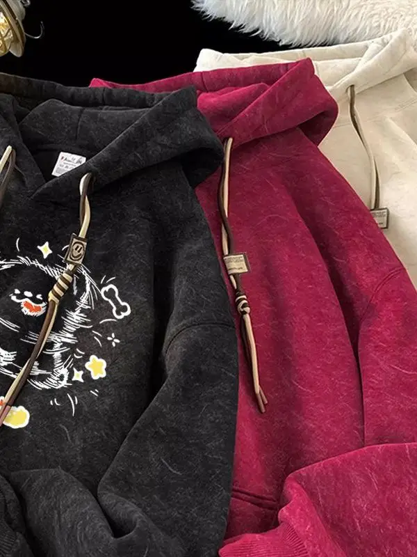 Толстовка с принтом американской собаки больших размеров 300, свободная осенне-зимняя женская одежда, толстовка с капюшоном Jaet
Толстовка с принтом американской собаки больших размеров 300, свободная осенне-зимняя женская одежда, толстовка с капюшоном Jaet