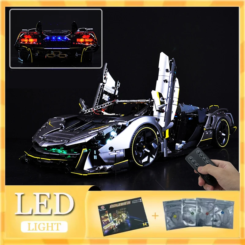 Advanced DIY Led Light Kit For Guly 10638(Only Led Light,Without Blocks Model)Light Up Your Beloved Supercar Building Blocks Car
Advanced DIY Led Light Kit For Guly 10638(Only Led Light,Without Blocks Model)Light Up Your Beloved Supercar Building Blocks Car
