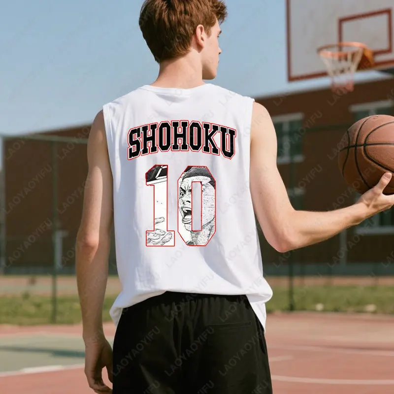 Mens Casual Tank Tops Sakuragi Hanamichi 10 Miyagi Ryota 7 Graphic Sleeveless Shirt Classic Anime Slam Dunk Crewneck Cotton Vest
Mens Casual Tank Tops Sakuragi Hanamichi 10 Miyagi Ryota 7 Graphic Sleeveless Shirt Classic Anime Slam Dunk Crewneck Cotton Vest