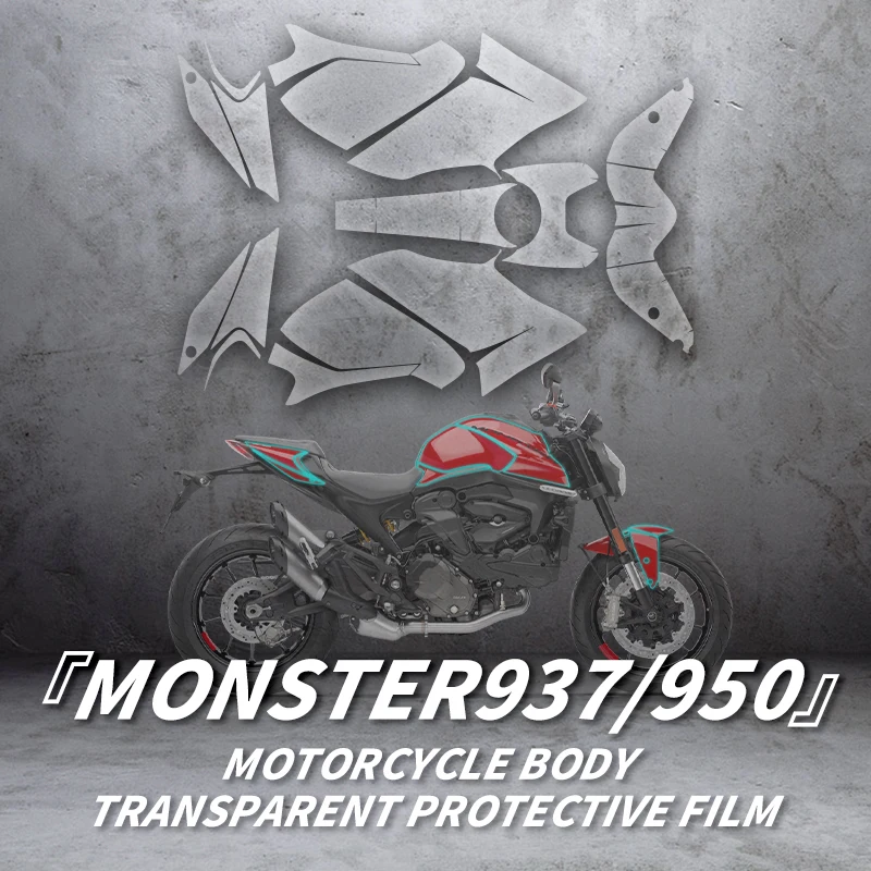 Used For DUCATI MONSTER937 957 Bike Accessories TPU Material Protection Film Of Motorcycle Full Body Transparent Protective Film
Used For DUCATI MONSTER937 957 Bike Accessories TPU Material Protection Film Of Motorcycle Full Body Transparent Protective Film