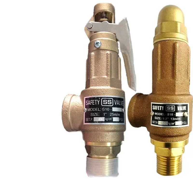Taiwan SS Full-copper Safety Valve Pressure Relief Valve With Holder DN15-20-25-32-40-50
Taiwan SS Full-copper Safety Valve Pressure Relief Valve With Holder DN15-20-25-32-40-50