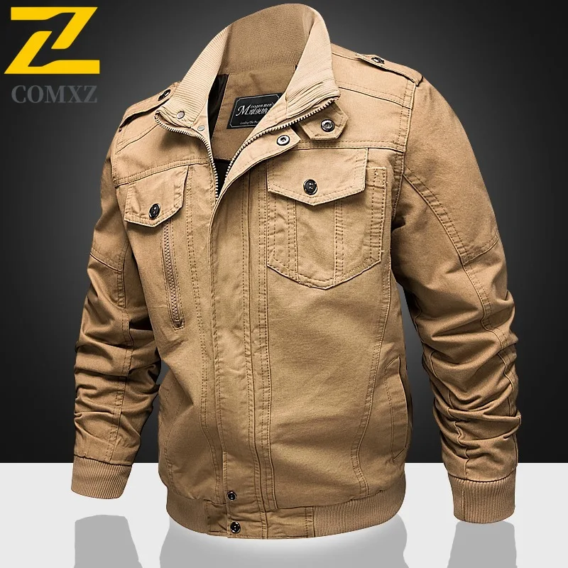 COMXZ Autumn Winter New US Special Forces Pilot Casual outdoor Workwear Jacket Youth Big Size Military Coat Pure Cotton Durable 
COMXZ Autumn Winter New US Special Forces Pilot Casual outdoor Workwear Jacket Youth Big Size Military Coat Pure Cotton Durable
