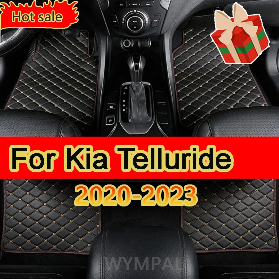 Автомобильные коврики для Kia Telluride на 2020 ~ 2023, 7 сидений, водонепроницаемые защитные коврики, автомобильные коврики, напольные автомобильные аксессуары
Автомобильные коврики для Kia Telluride на 2020 ~ 2023, 7 сидений, водонепроницаемые защитные коврики, автомобильные коврики, напольные автомобильные аксессуары