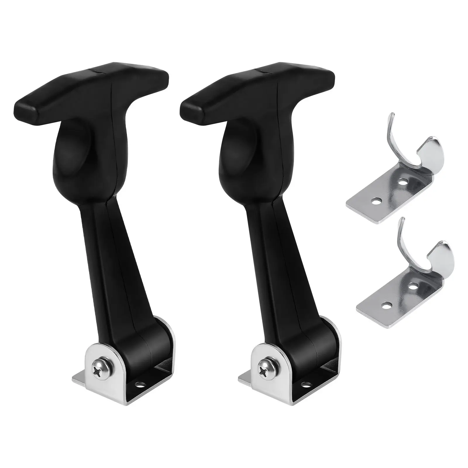 2Pcs Stainless Steel T Handle Latches Rust Proof Flexible Tool Box Draw Latches Rubber T-Handle Hasp for Off-Road Vehicles
2Pcs Stainless Steel T Handle Latches Rust Proof Flexible Tool Box Draw Latches Rubber T-Handle Hasp for Off-Road Vehicles
