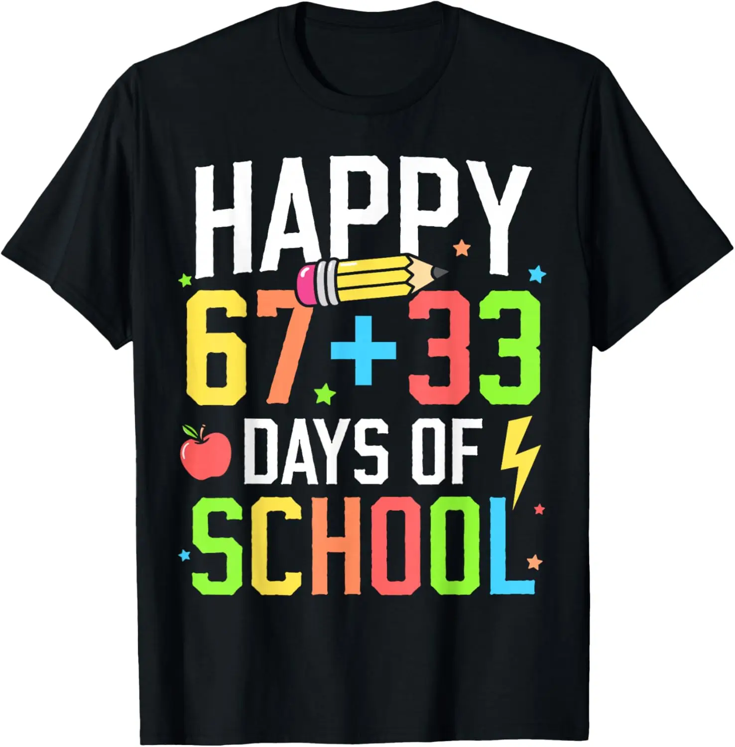 Футболка для детей и учителей «Счастливого 67-го, 33-го дня учебы и 100-го дня в школе»
Футболка для детей и учителей «Счастливого 67-го, 33-го дня учебы и 100-го дня в школе»
