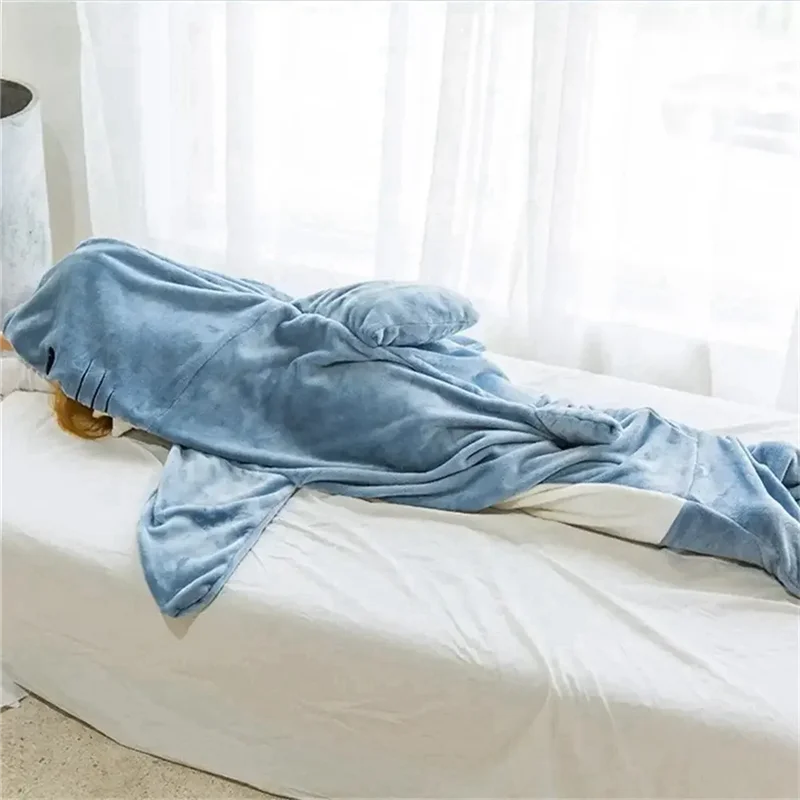1 шт. для взрослых Sharkblanket — носимый, теплый зимний комбинезон с капюшоном, забавный спальный мешок для вечеринок на сну, уютный комбинезон
1 шт. для взрослых Sharkblanket — носимый, теплый зимний комбинезон с капюшоном, забавный спальный мешок для вечеринок на сну, уютный комбинезон