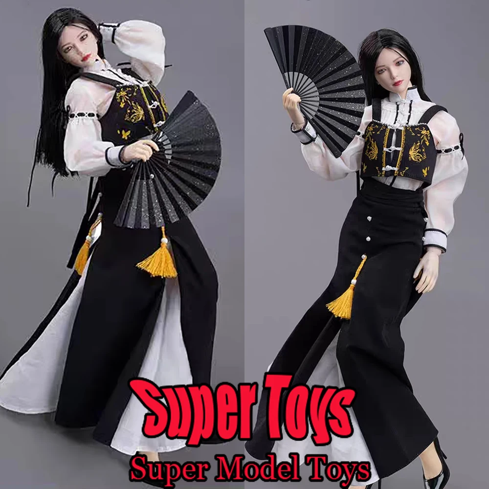 TCT-040 1/6 Scale Women Soldier Clothes Hanfu Set New Chinese Ancient Style Fan Fit 12-inches Action Figure Model Doll Toys
TCT-040 1/6 Scale Women Soldier Clothes Hanfu Set New Chinese Ancient Style Fan Fit 12-inches Action Figure Model Doll Toys