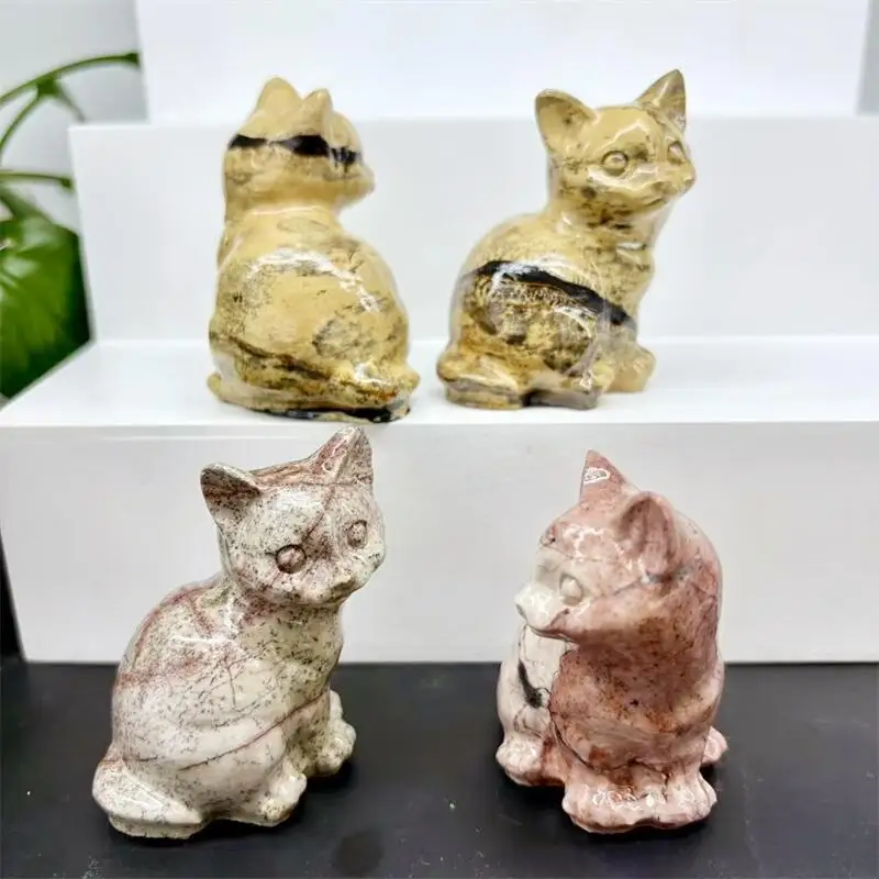 Натуральная картина, камень, мультяшный кот, резьба по ручному мультяшному камню, целебные полированные минеральные украшения, украшение для дома, 1 шт.
Натуральная картина, камень, мультяшный кот, резьба по ручному мультяшному камню, целебные полированные минеральные украшения, украшение для дома, 1 шт.