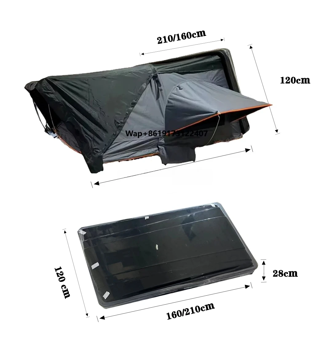 UV Resistant Waterproof 4 Person Roof Top Tent Car Rooftop Tent ABS Clamshell Hard Shell Top Roof Tent for 4x4 Camping
UV Resistant Waterproof 4 Person Roof Top Tent Car Rooftop Tent ABS Clamshell Hard Shell Top Roof Tent for 4x4 Camping
