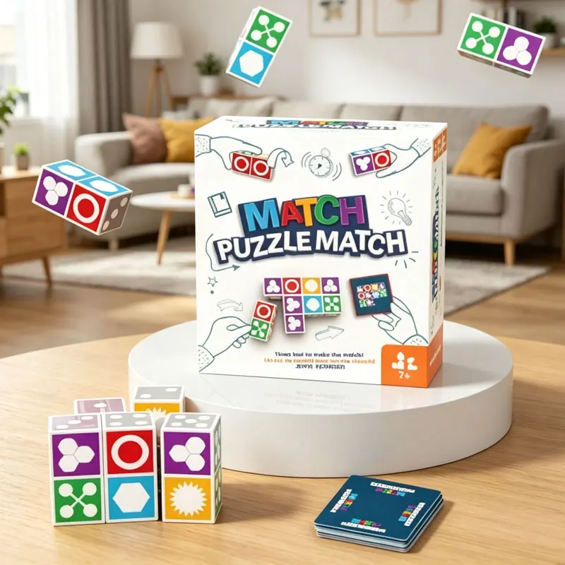 Match Master Building Blocks Board Game Kids Spatial Logic Training Toy Family Interactive Educational Desktop Matching Puzzle
Match Master Building Blocks Board Game Kids Spatial Logic Training Toy Family Interactive Educational Desktop Matching Puzzle
