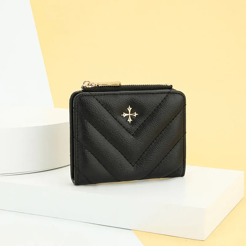 2024 Women Wallets PU Leather Female Purse Mini Multi-Cards Holder Coin Short Wallets Slim Small Fashion Zipper Purse for Female
2024 Women Wallets PU Leather Female Purse Mini Multi-Cards Holder Coin Short Wallets Slim Small Fashion Zipper Purse for Female