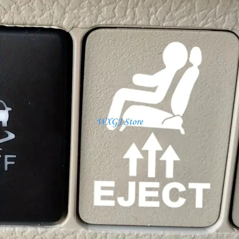 37JE Upgrades Popup Car Button Stickers White PVC Decals for Steering Wheel AC Panel
37JE Upgrades Popup Car Button Stickers White PVC Decals for Steering Wheel AC Panel