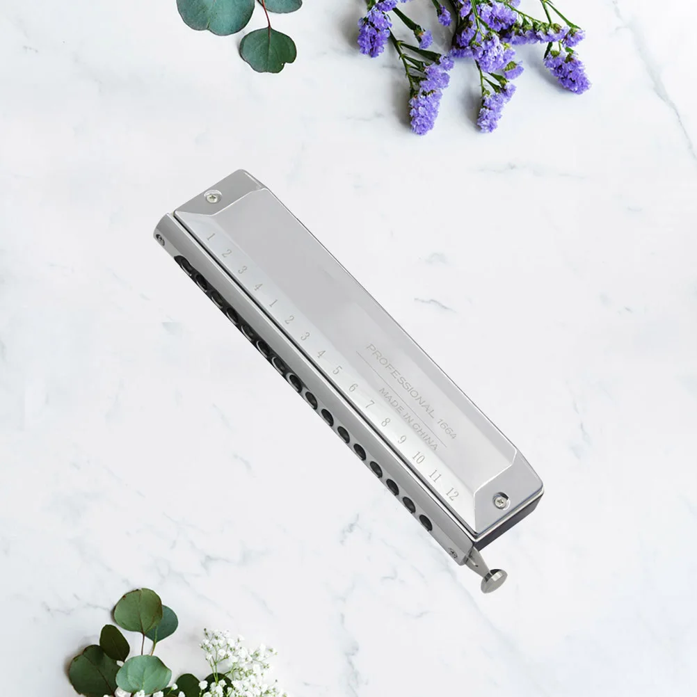 1Pc 16 Hole Harmonica Music Instrument Good Airtightness Piano Keyboard Ranged 64 Sound
1Pc 16 Hole Harmonica Music Instrument Good Airtightness Piano Keyboard Ranged 64 Sound
