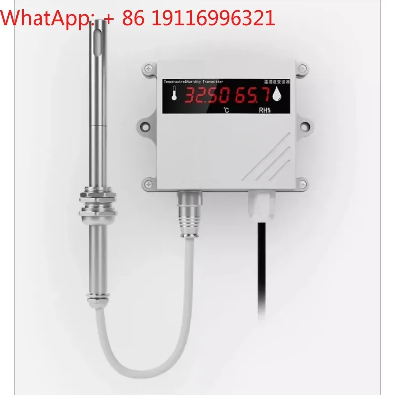 MIK-TH800 Temperature and Humidity Transmitter Sensor 485 High Precision Wall Mounted Air Greenhouse Warehouse Probe 4-20ma
MIK-TH800 Temperature and Humidity Transmitter Sensor 485 High Precision Wall Mounted Air Greenhouse Warehouse Probe 4-20ma