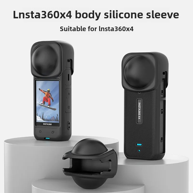 Силиконовый чехол Shadow Stone insta360x4, аксессуары для спортивной камеры Insta360X4
Силиконовый чехол Shadow Stone insta360x4, аксессуары для спортивной камеры Insta360X4