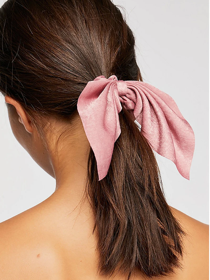 Women Elegant Brief Solid Color Bow Elastics Hair Band Girls Rabbit Ears Scrunchies Hair Ties Lady Ponytail Hold Hair Accessorie
Women Elegant Brief Solid Color Bow Elastics Hair Band Girls Rabbit Ears Scrunchies Hair Ties Lady Ponytail Hold Hair Accessorie