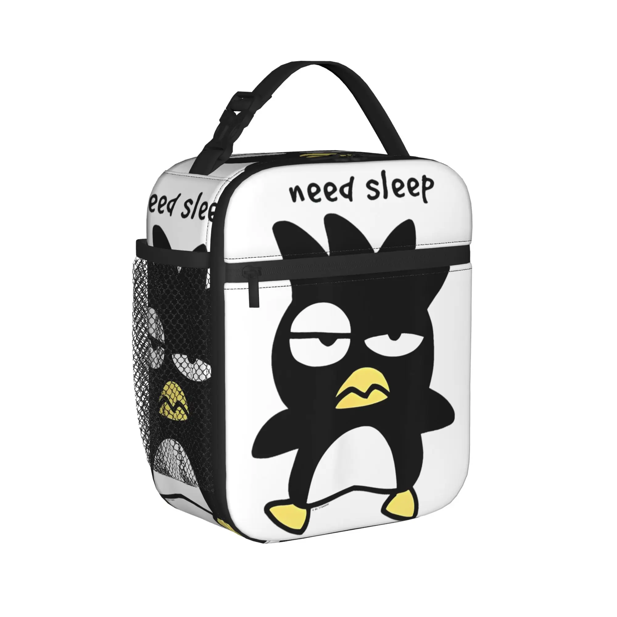 Badtz Need Sleep Insulated Lunch Bag Portable Cartoon Reusable Thermal Bag Tote Lunch Box College Outdoor Food Storage Bags
Badtz Need Sleep Insulated Lunch Bag Portable Cartoon Reusable Thermal Bag Tote Lunch Box College Outdoor Food Storage Bags