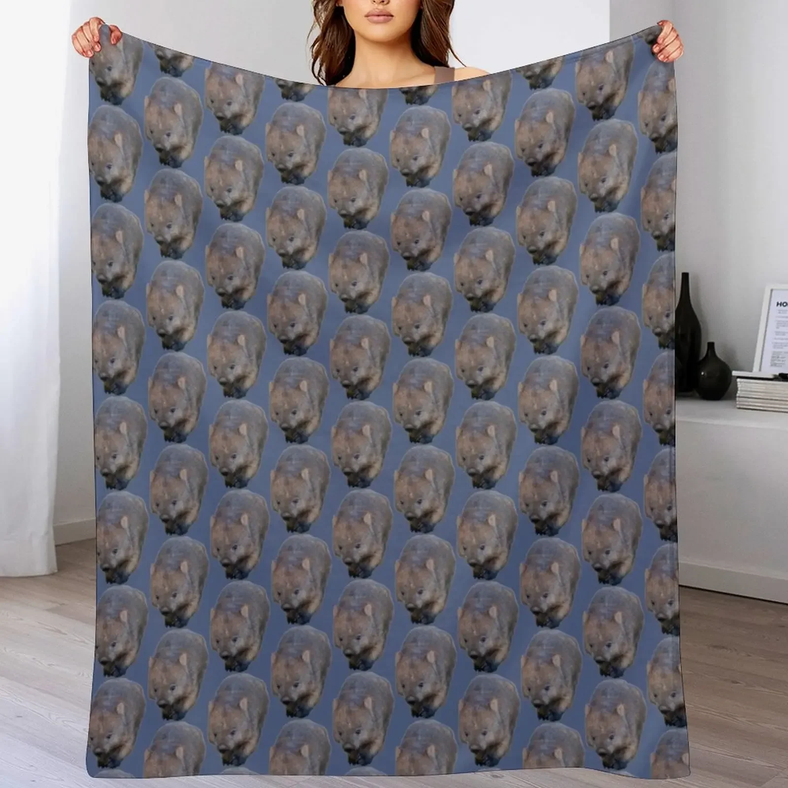 New Wombat Walking Throw Blanket Personalized Gift Decorative Beds Furry blankets and throws Blankets
New Wombat Walking Throw Blanket Personalized Gift Decorative Beds Furry blankets and throws Blankets