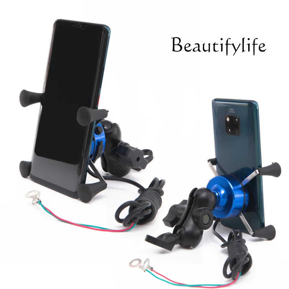 Portable charging mobile phone holder Multifunctional motorcycle mobile phone holder USB charging universal model
Portable charging mobile phone holder Multifunctional motorcycle mobile phone holder USB charging universal model