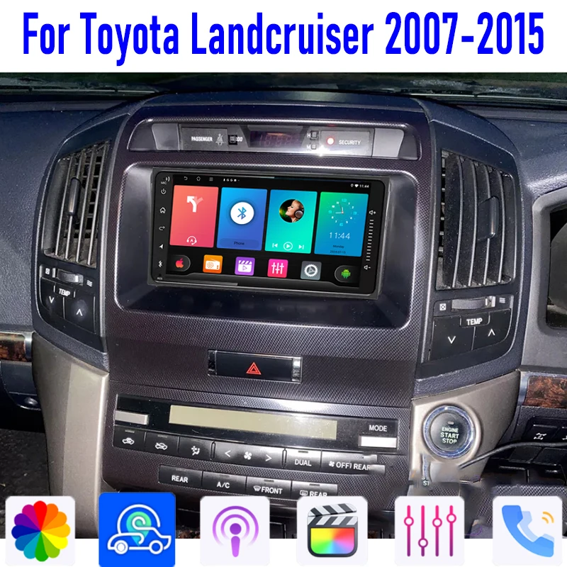 Head Unit Car Radio 7'' For Toyota Landcruiser 2007-2015 Hatch Wireless Carplay Apple Android13 Auto GPS Navi WIFI 4-64GB Canbus
Head Unit Car Radio 7'' For Toyota Landcruiser 2007-2015 Hatch Wireless Carplay Apple Android13 Auto GPS Navi WIFI 4-64GB Canbus