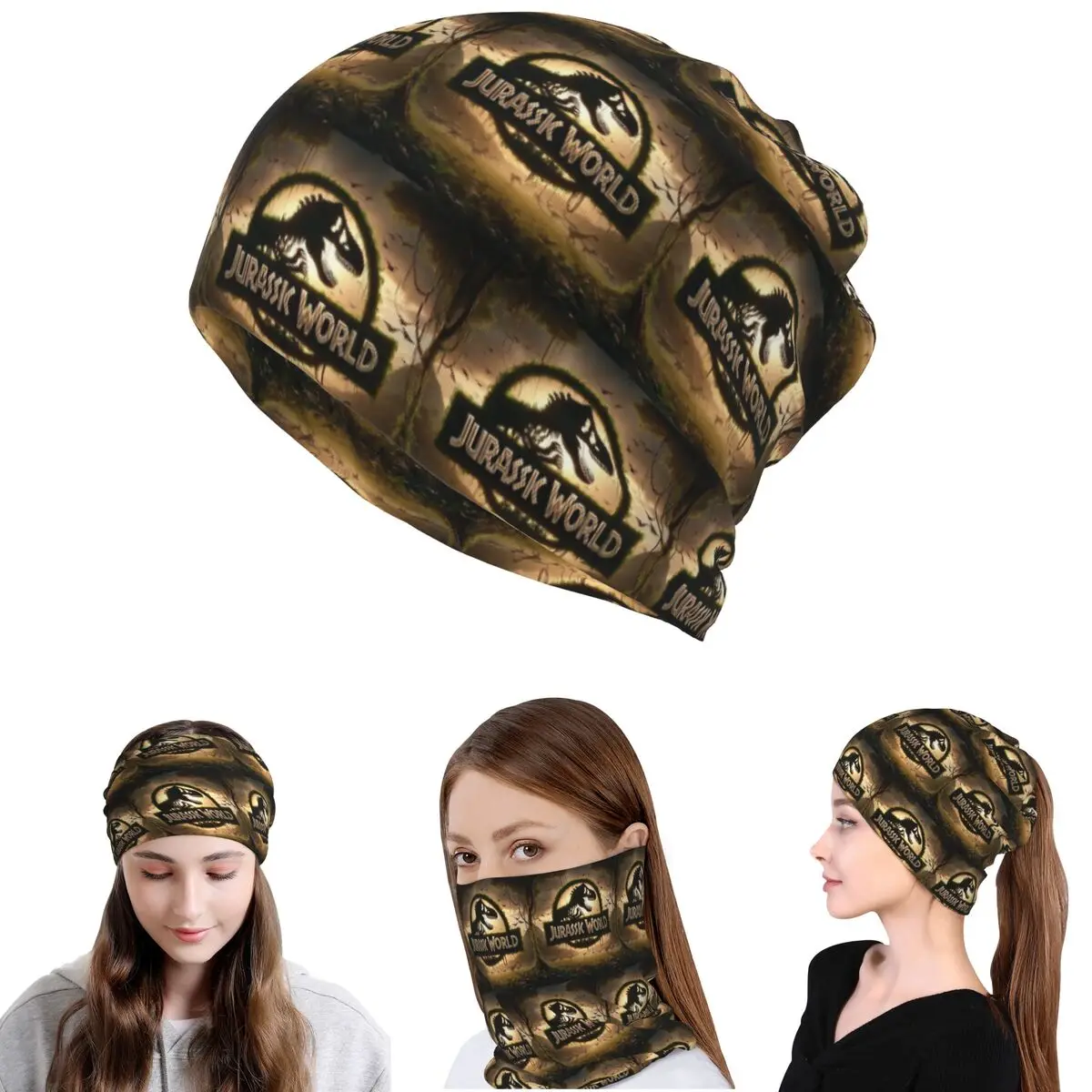 Jurassic Park Dinosaur Print Bandana Neck Gaiter Wrap Mask Scarf Multi-use Headband Beanies Hat for Men Women Adult All Season
Jurassic Park Dinosaur Print Bandana Neck Gaiter Wrap Mask Scarf Multi-use Headband Beanies Hat for Men Women Adult All Season