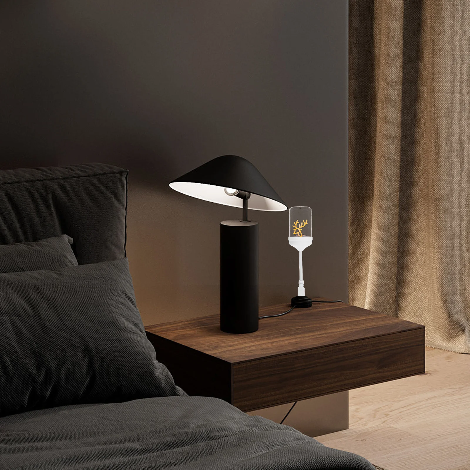 USB Tungsten Filament Night Light Portable Small Bedside Lamp for Bedroom Bathroom Dormitory Nursery Kitchen Soft Reading
USB Tungsten Filament Night Light Portable Small Bedside Lamp for Bedroom Bathroom Dormitory Nursery Kitchen Soft Reading