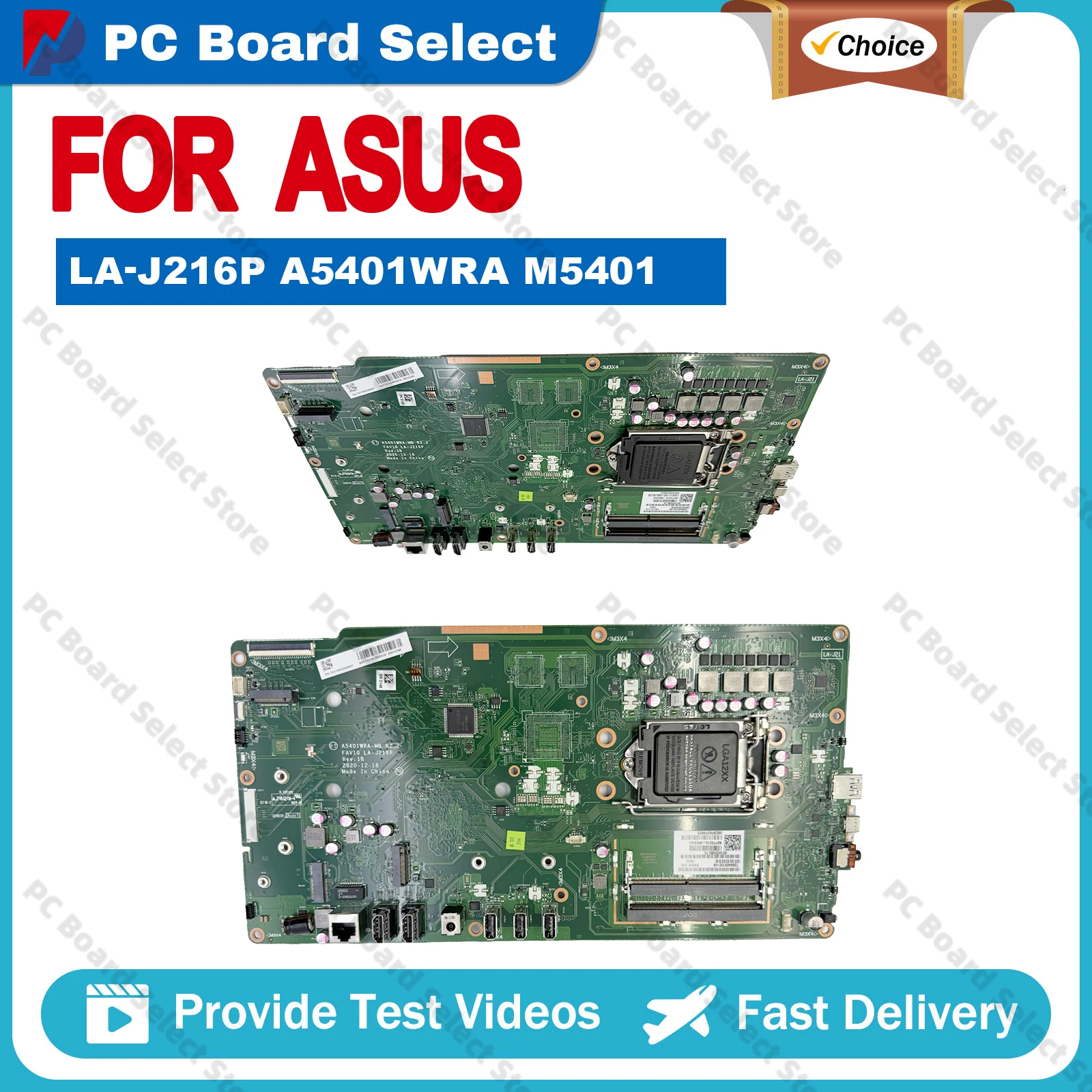 LA-J216P A5401WRA Notebook Mainboard For ASUS Zen AiO 24 A5401WRA M5401 LA-J216P Laptop Motherboard 100% Tested OK
LA-J216P A5401WRA Notebook Mainboard For ASUS Zen AiO 24 A5401WRA M5401 LA-J216P Laptop Motherboard 100% Tested OK