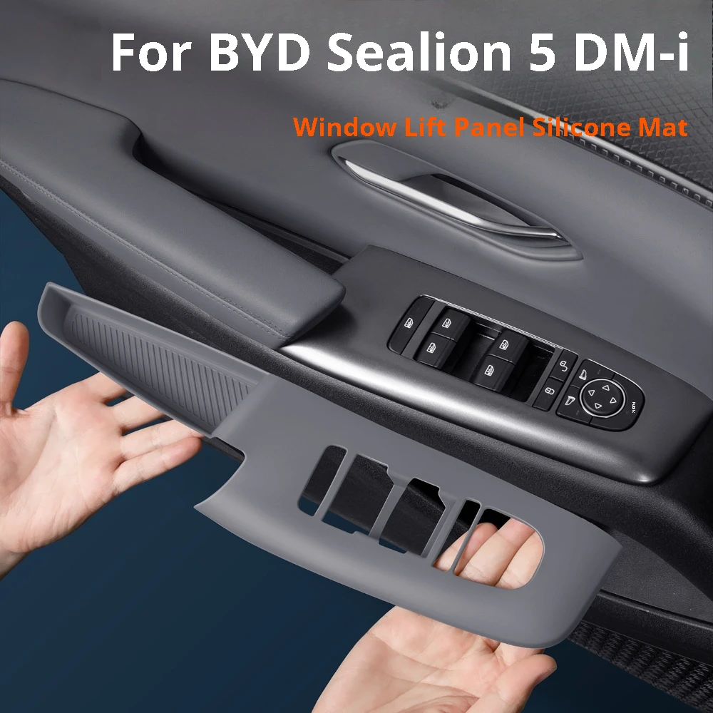 For BYD Sealion 5 Song Pro DM-i 2026 Car Window Lift Panel Silicone Mat Non-slip Stain-resistant Protector Interior Accessories
For BYD Sealion 5 Song Pro DM-i 2026 Car Window Lift Panel Silicone Mat Non-slip Stain-resistant Protector Interior Accessories
