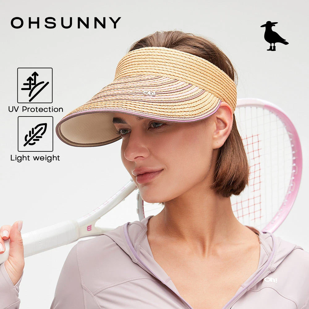 OhSunny Double Sided Wear Straw Visor Hat Roll Up Foldable Sun Protection Cap,Women Outdoor Hiking Climbing Golf Portable Sunhat
OhSunny Double Sided Wear Straw Visor Hat Roll Up Foldable Sun Protection Cap,Women Outdoor Hiking Climbing Golf Portable Sunhat
