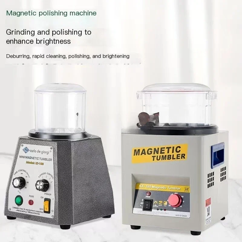 AC 110V, 220V, KT-185, Mini magnetic drum jewelry metal polishing machine, gold precision parts polishing machine
AC 110V, 220V, KT-185, Mini magnetic drum jewelry metal polishing machine, gold precision parts polishing machine